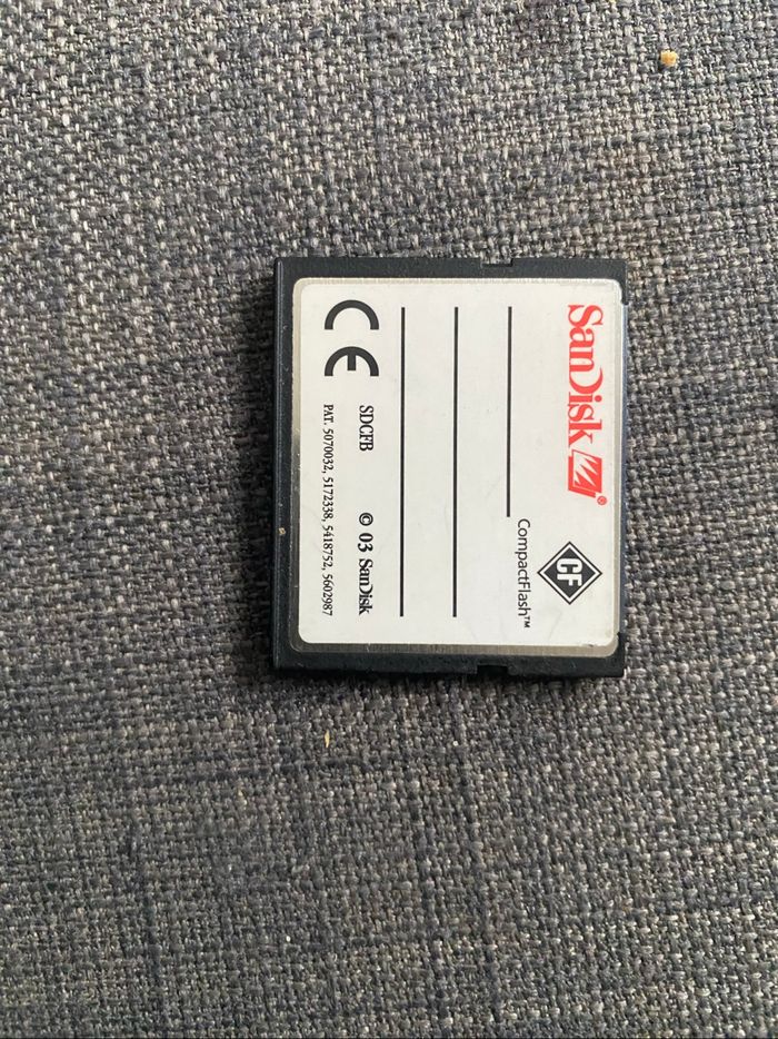 Carte memoire