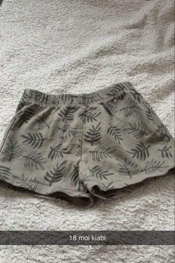 Short garçon 