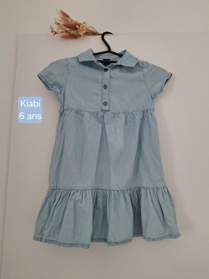 Robe en jean clair Kiabi  6 ans