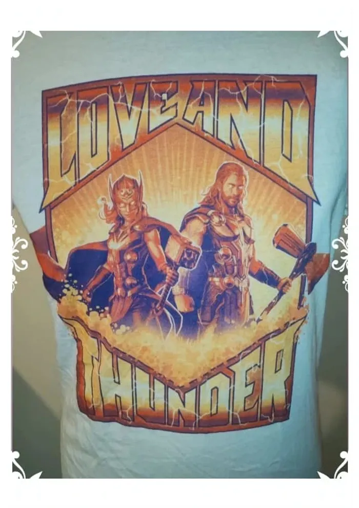 T-shirt Thor marvel - photo numéro 2