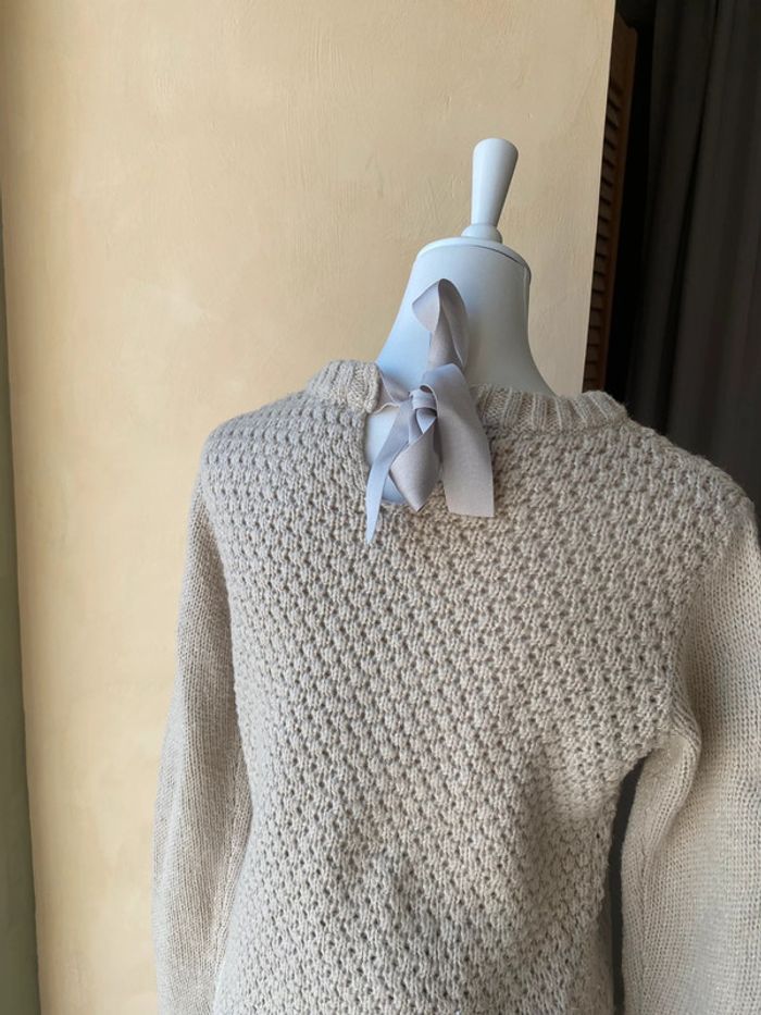 Pull beige Premaman S - photo numéro 7