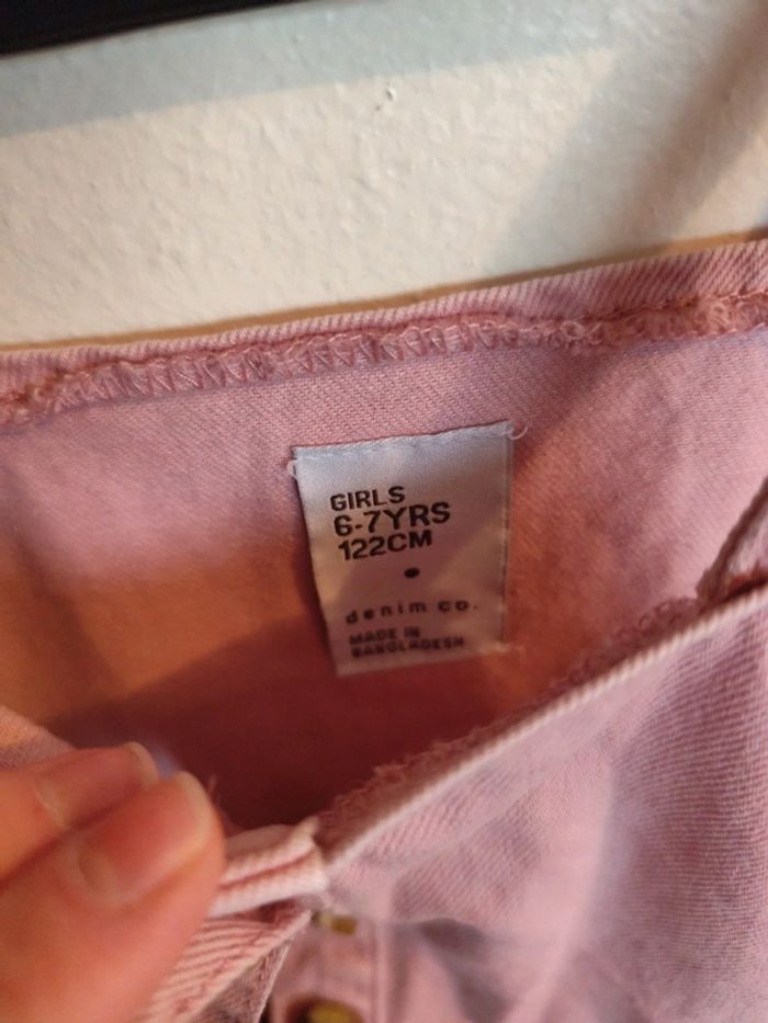 Robe en jean rose - photo numéro 2