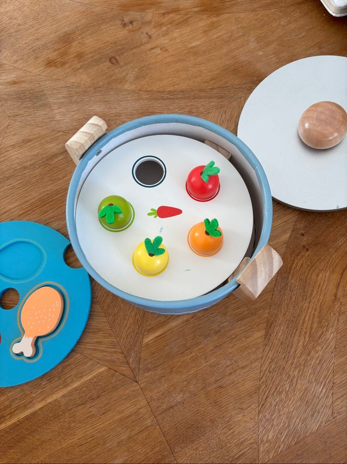 Popote minus jeu d’imitation en bois - photo numéro 3