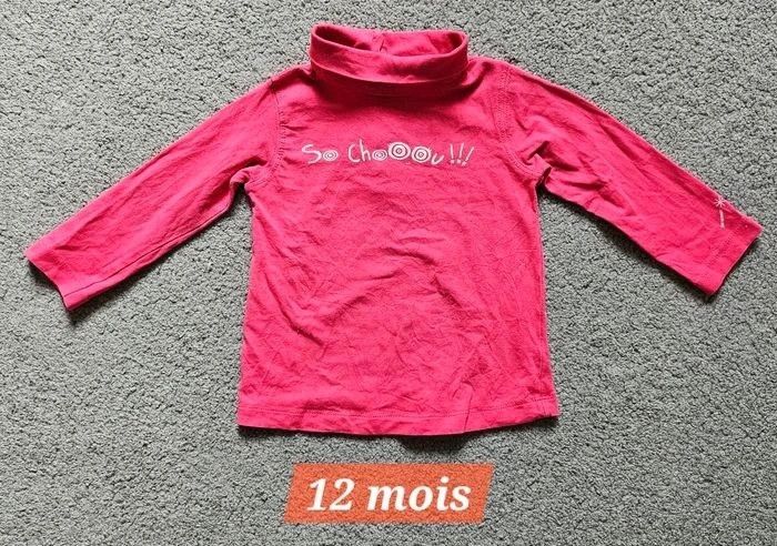 Sous pull bébé fille