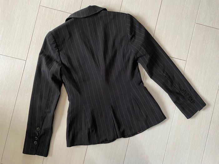 H&M veste rayée noire 36 - photo numéro 4