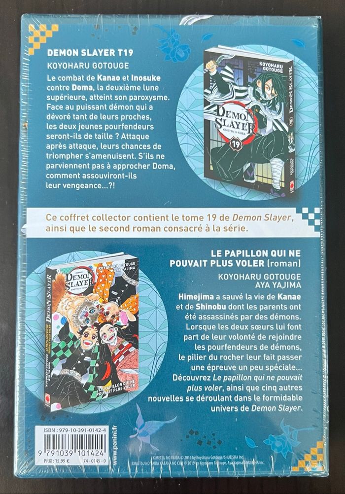 Manga Demon Slayer Tome 19 Edition Limitée Collector Neuf sous blister - photo numéro 2