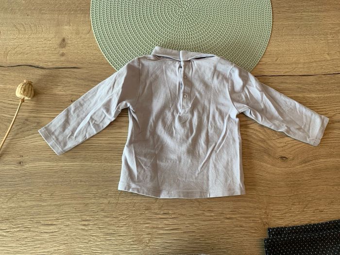 Ensemble 3 pièces fille pentalon et 2 sous pull - 12 mois - obaibi - photo numéro 10