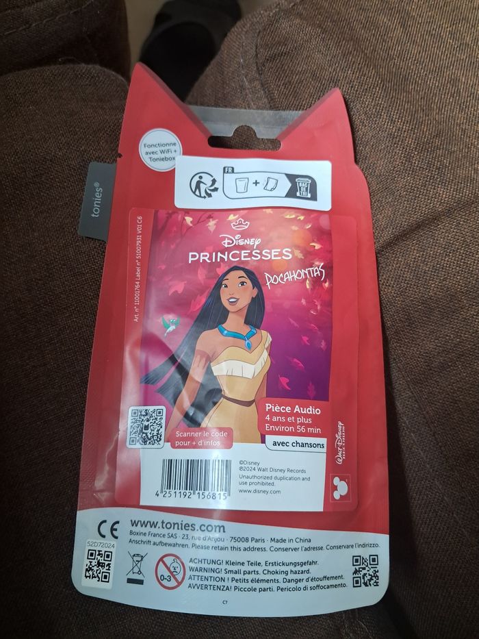 Tonies Pocahontas neuf en français - photo numéro 2