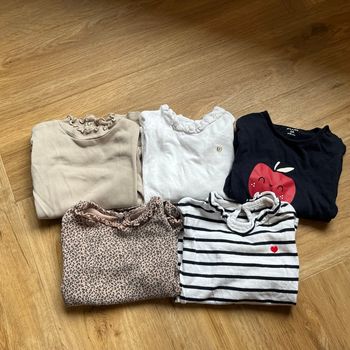 Lot t-shirt manches longues