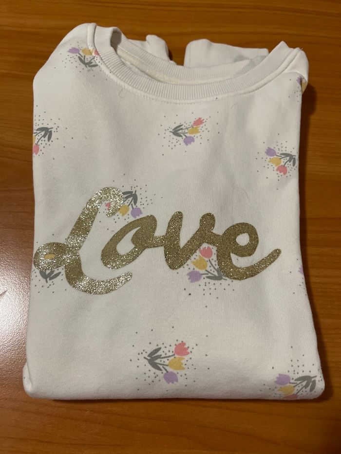 Sweat beige clair – Kiabi