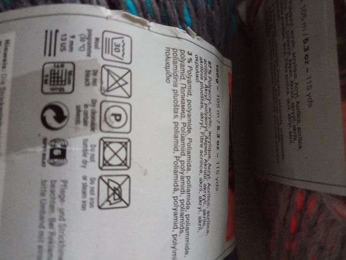 Lot de 3 Pelotes (Néon Mix) 150g "Schachenmayr" - Neuves - photo numéro 3