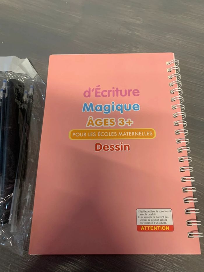 Cahier magique Livre d’apprentissage de dessins - photo numéro 6