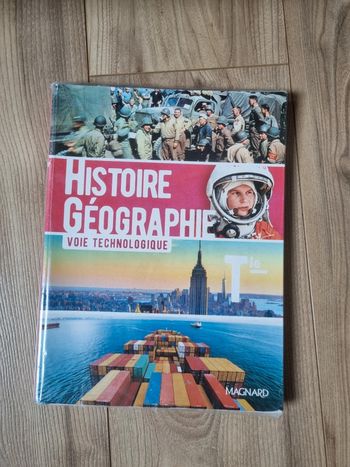 Manuel Terminale histoire géo magnard