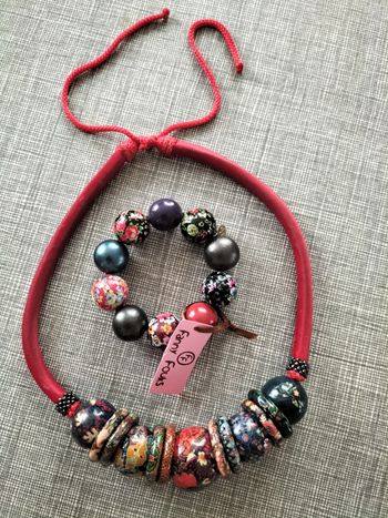 Ensemble collier et bracelet
