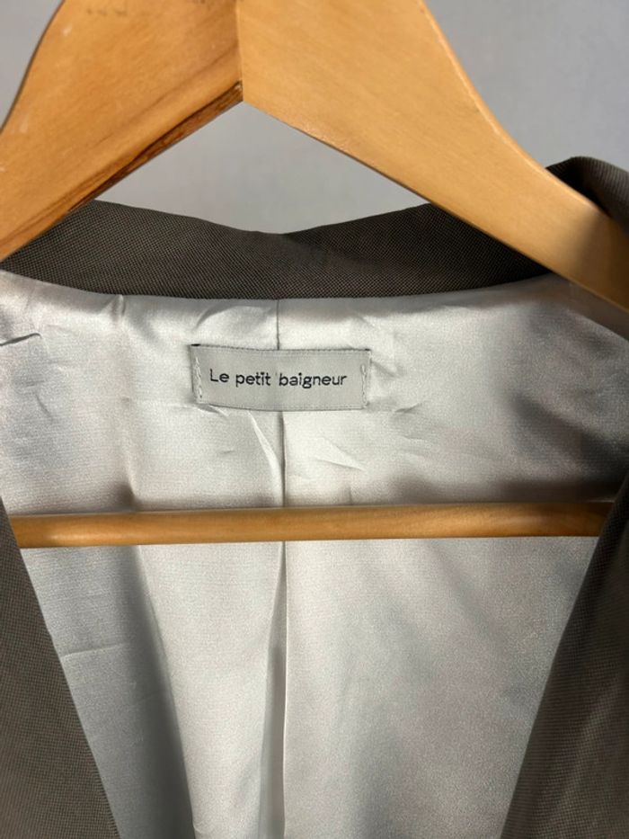 Blazer kaki Le petit baigneur 42 neuf - photo numéro 2