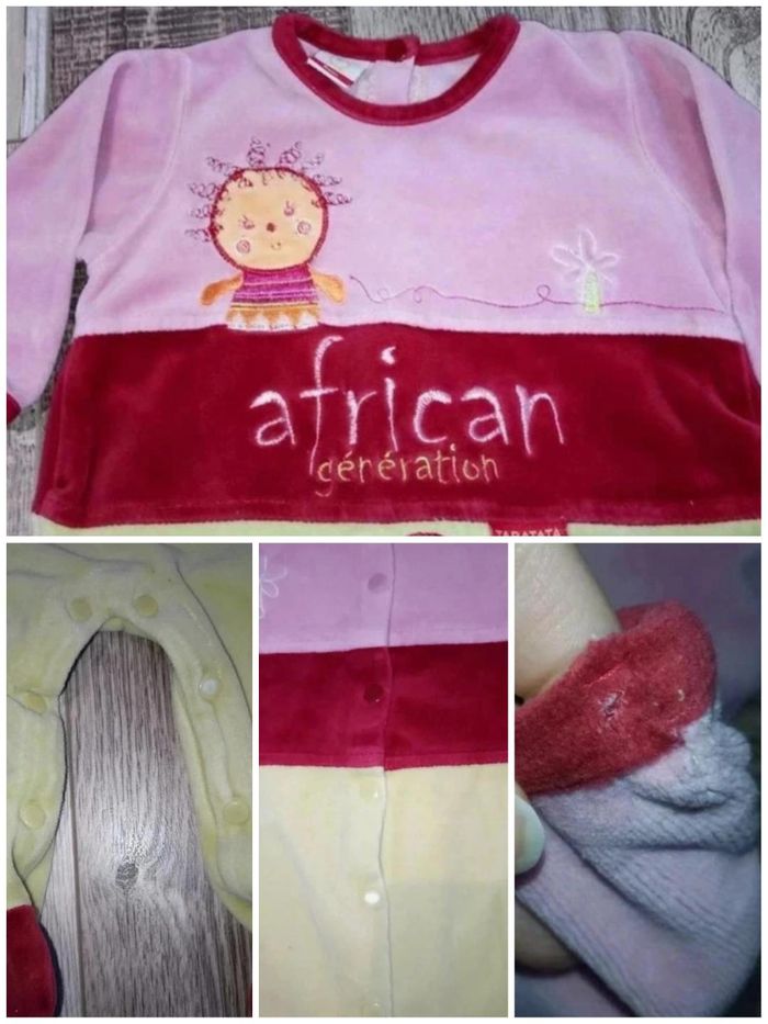 lot pyjama hiver fille taille 6 mois - photo numéro 6