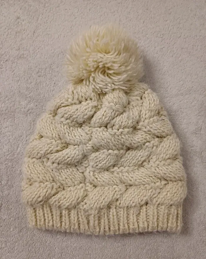 Bonnet Tape à l'Oeil 8-10 ans (réf perso G-H19) (familleac72) - photo numéro 2