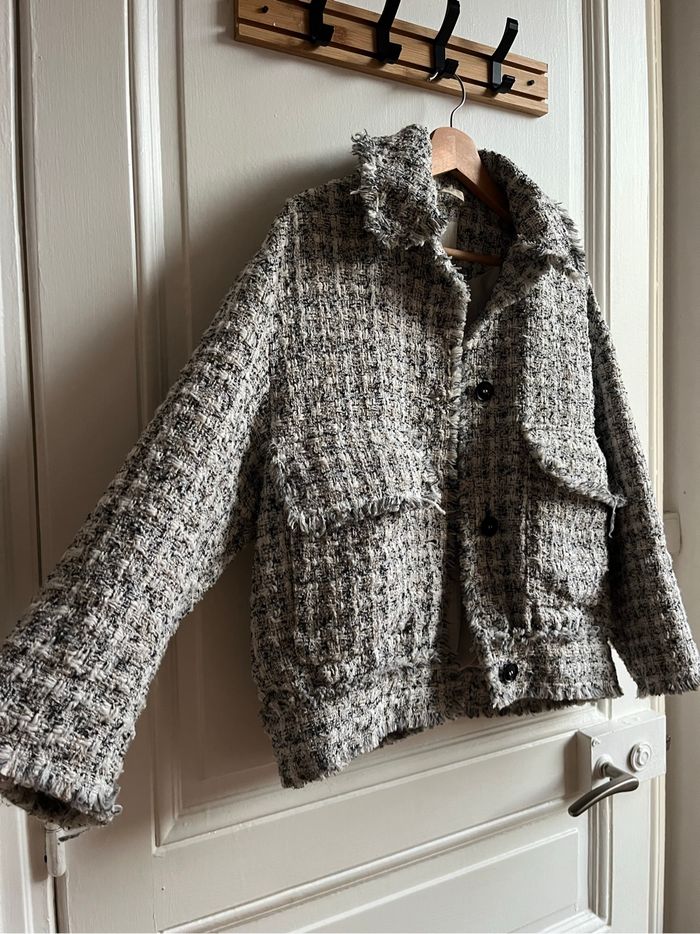 Manteau en tweed oversize - photo numéro 2