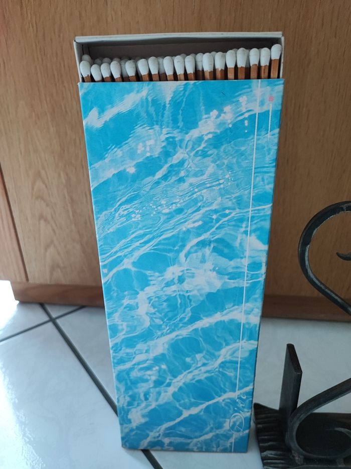 Support pour allumettes pour cheminée - photo numéro 3