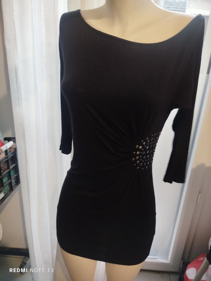 #kytietailleuniquefemme. Robe manches 3/4 taille unique - photo numéro 8