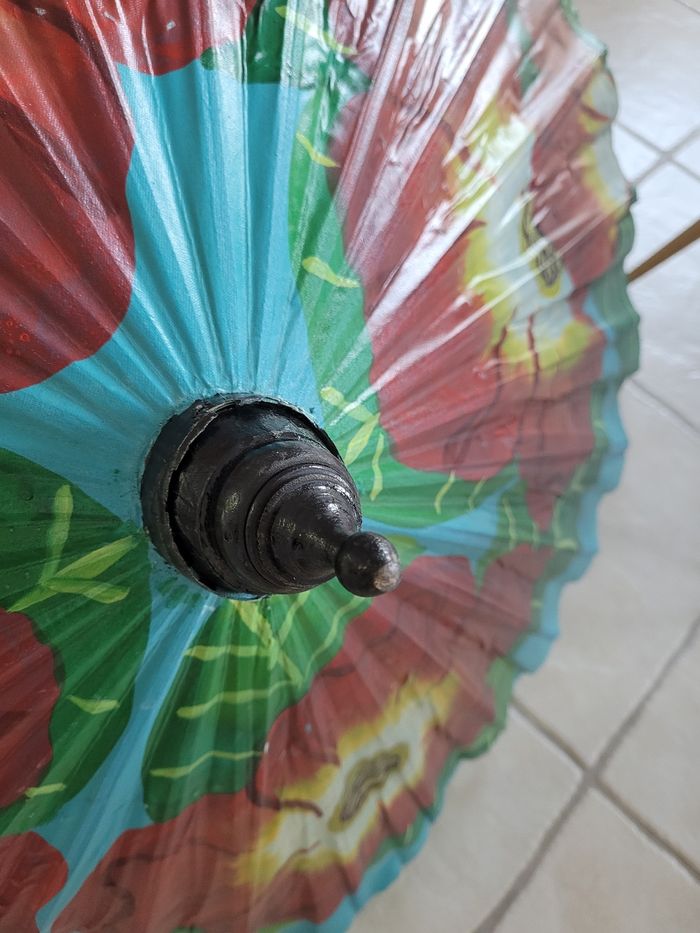 Ombrelle bois vintage - photo numéro 6