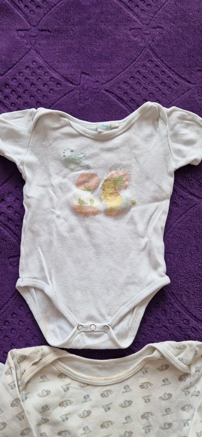 Lot de 4 bodies 12 et 18 mois mixte - photo numéro 4