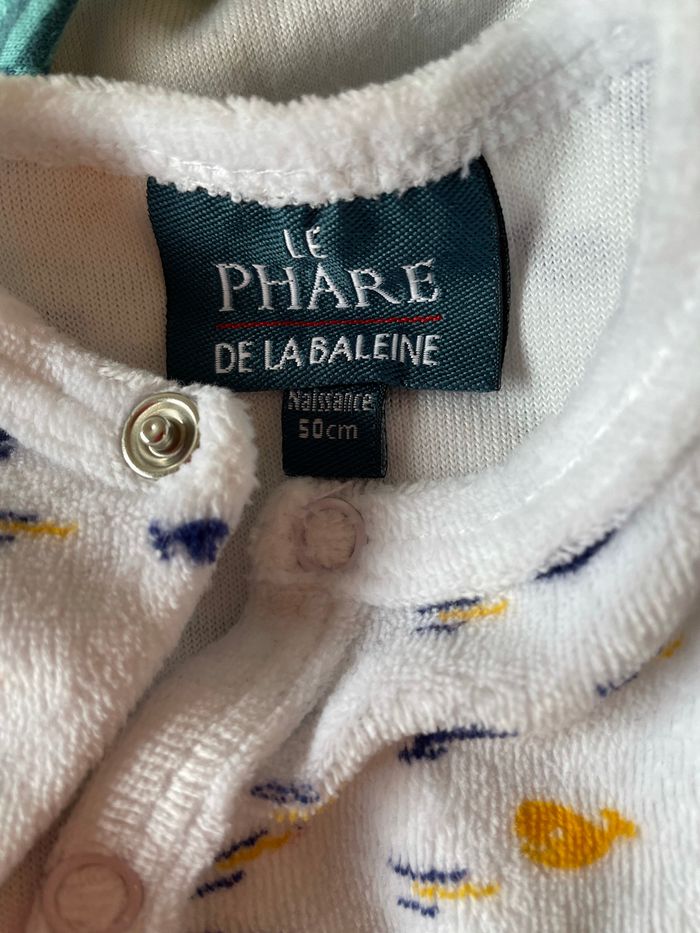 Pyjamas velours naissance et 1 mois - photo numéro 3