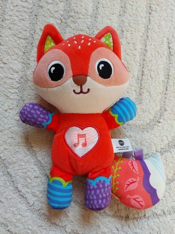 Peluche renardeau dodo 