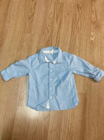 Chemise orchestra bleu 18 mois
