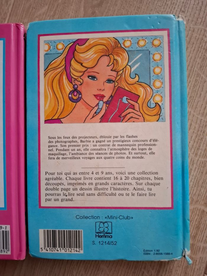 Lot de 2 livres Barbie en bon état - photo numéro 3