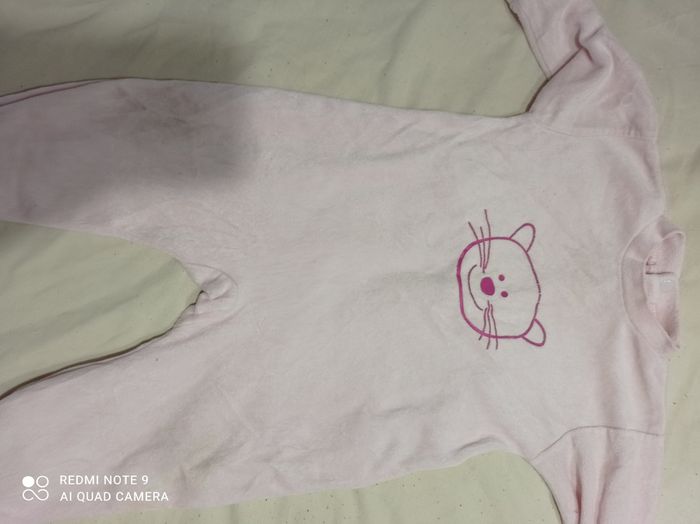 lot de 2 pyjamas une pièce 9 mois ref R41 C6 - photo numéro 3