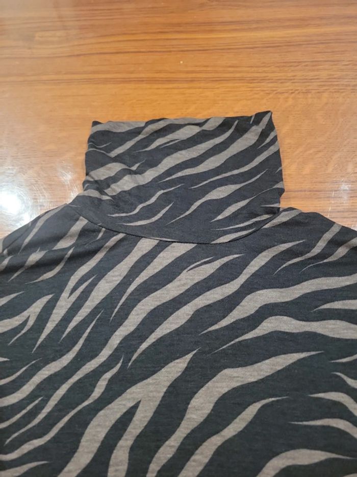 Tee shirt manche longue femme taille L - photo numéro 3