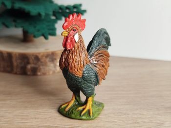 Schleich Figurine gallinacé coq Animal de la ferme