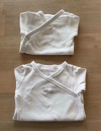 Lot 2 bodies blancs