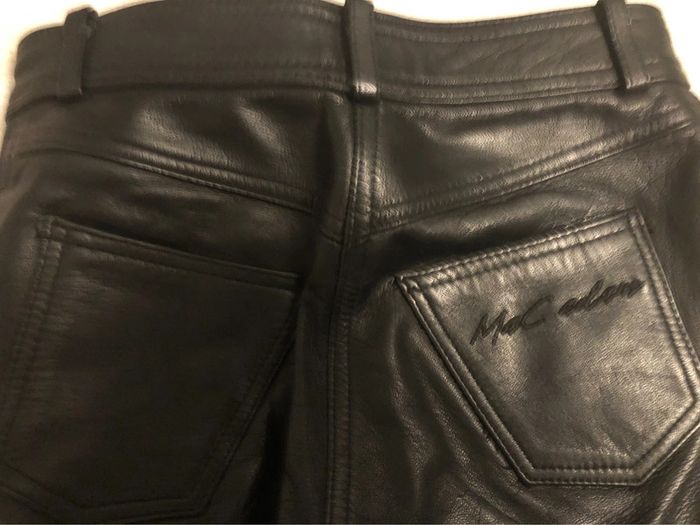 BB-Pantalon moto en cuir « mac adam » T36 porté 1h - photo numéro 8