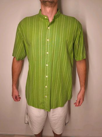 Chemise Warren & Parker Homme Taille M Vert