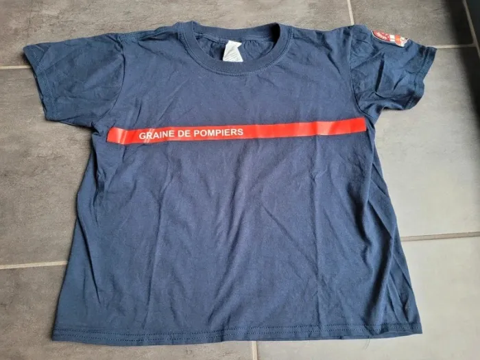 T shirt de pompier