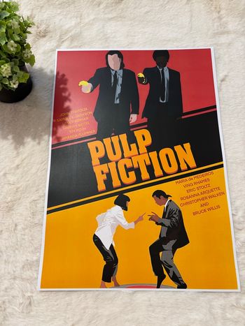 Affiche A3 ~ Pulp Fiction