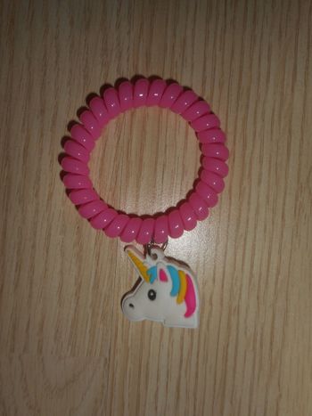 Bracelet Spirale en plastique LICORNE