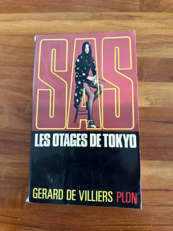 Livre SAS les otages de Tokyo