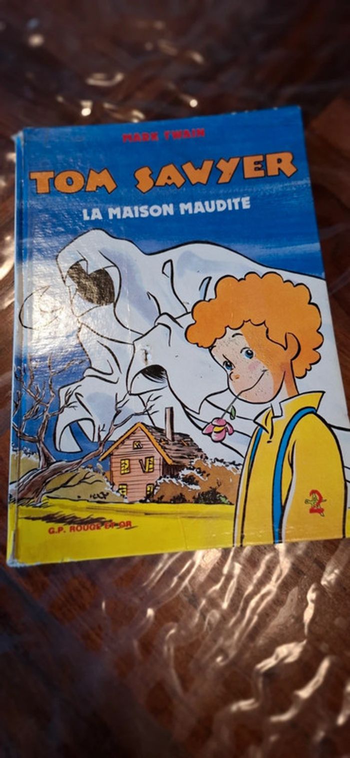 Livre Tom Sawyer "La maison maudite"