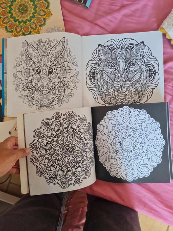 Lot loisirs créatifs mandala et origami - photo numéro 2