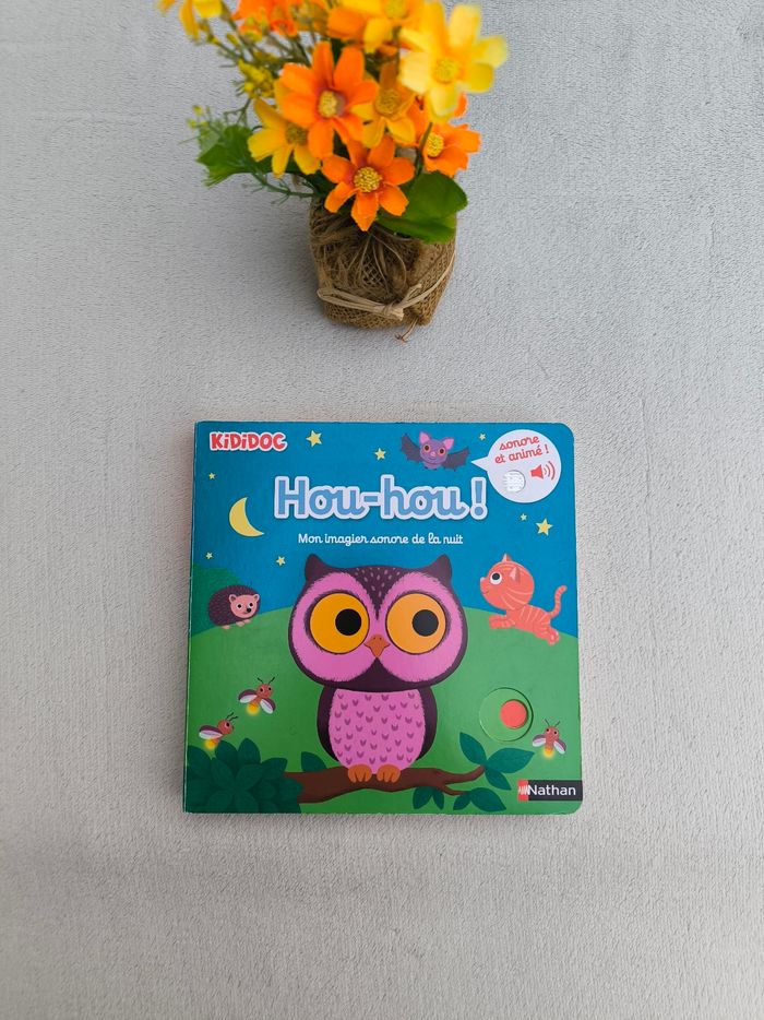 Livre sonore Kididoc Hou-Hou Nathan