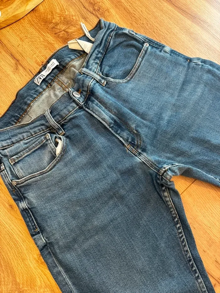 Jean Zara homme – taille 42 FR – bleu denim - photo numéro 6