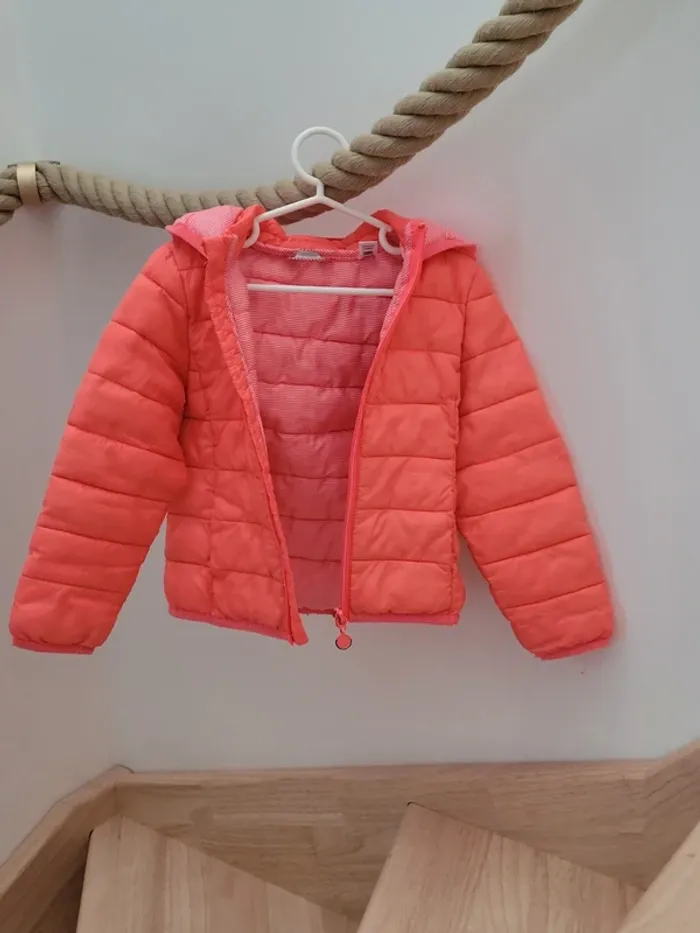 Doudoune corail fille 3 ans