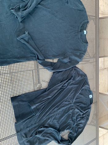 twin set petit bateau noir 18 ans ou 38 40