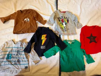 t-shirt manche longues ( prix à l’unité )