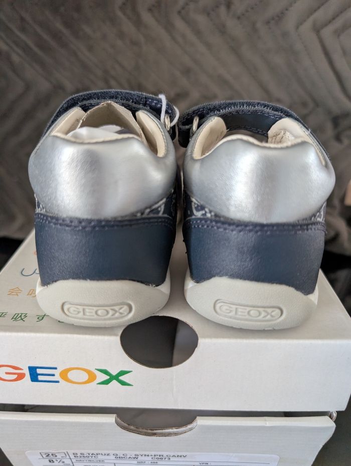 Sandales d'été fille. Doublure en cuir. Taille 25. Neuf. Geox - photo numéro 9