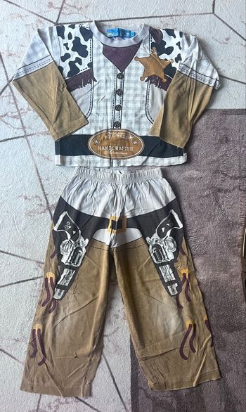 Pyjama déguisement cow-boy shérif 