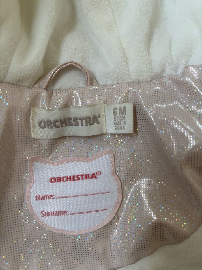 Veste pluie paillette orchestra 6 mois - photo numéro 3